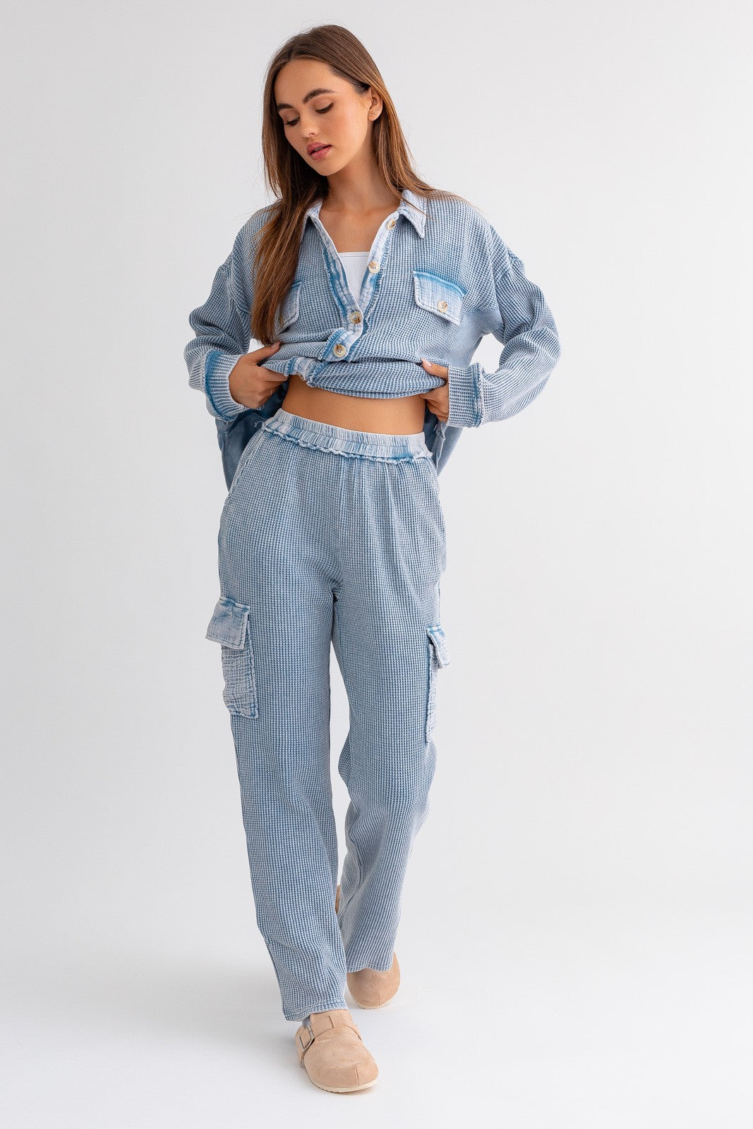 Washed Thermal Pant