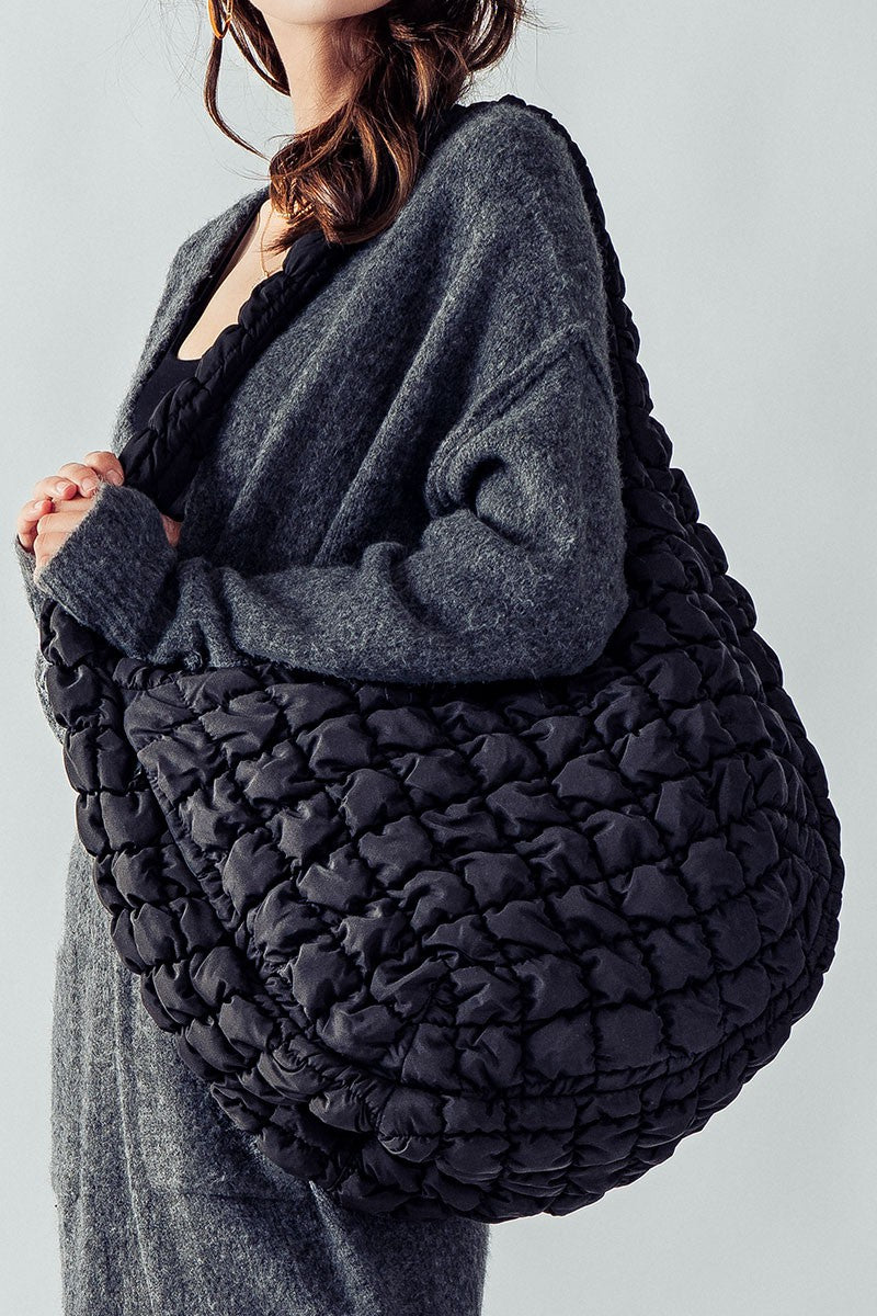 Puff Quilted Shoulder Bag