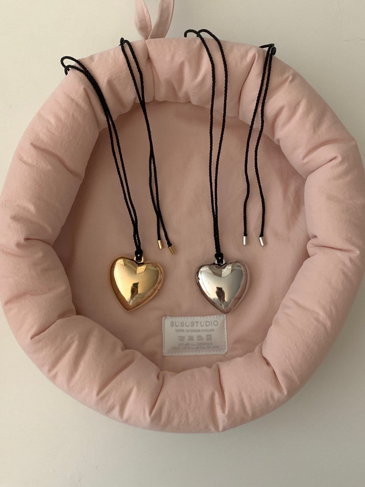 Puff Heart Necklace