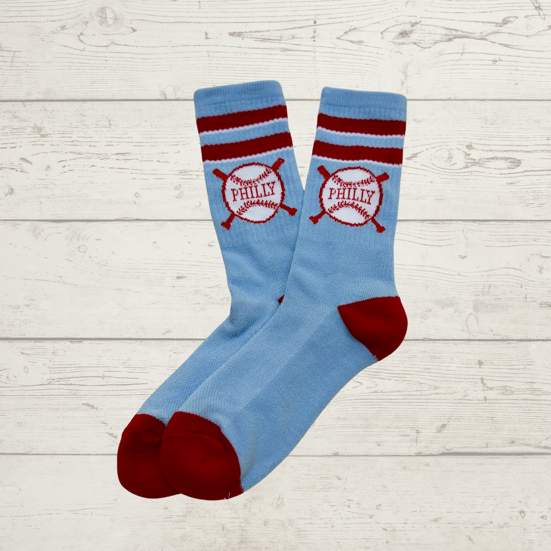 Philadelphia Socks-blue