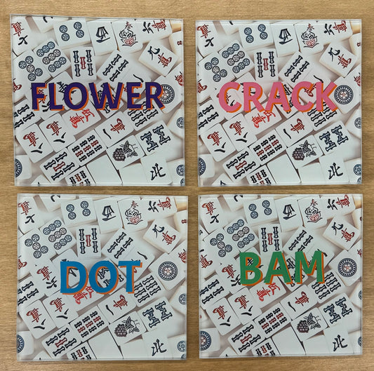 Mahjong Coaster Set