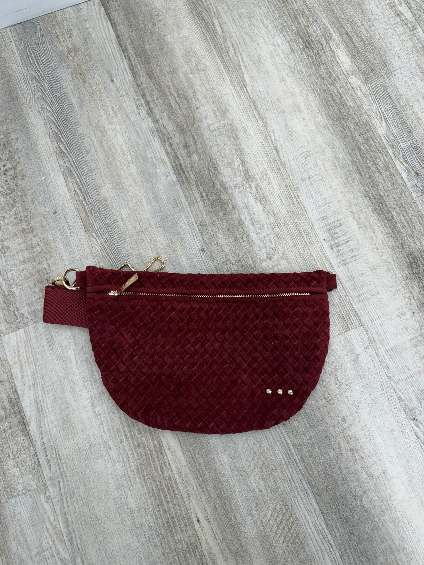 Westin Suede Bum Bag Burgundy
