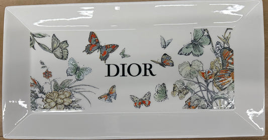 Large Ceramic Tray- Butterflies