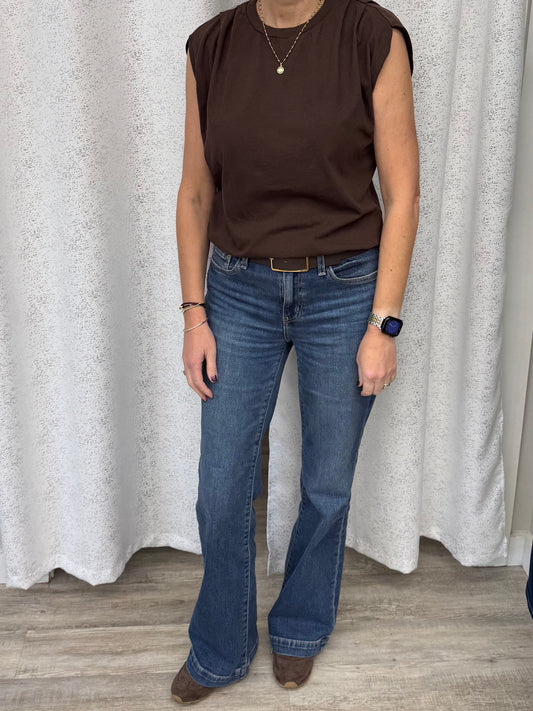 Michael Stars Luca Bubble Tee Java
