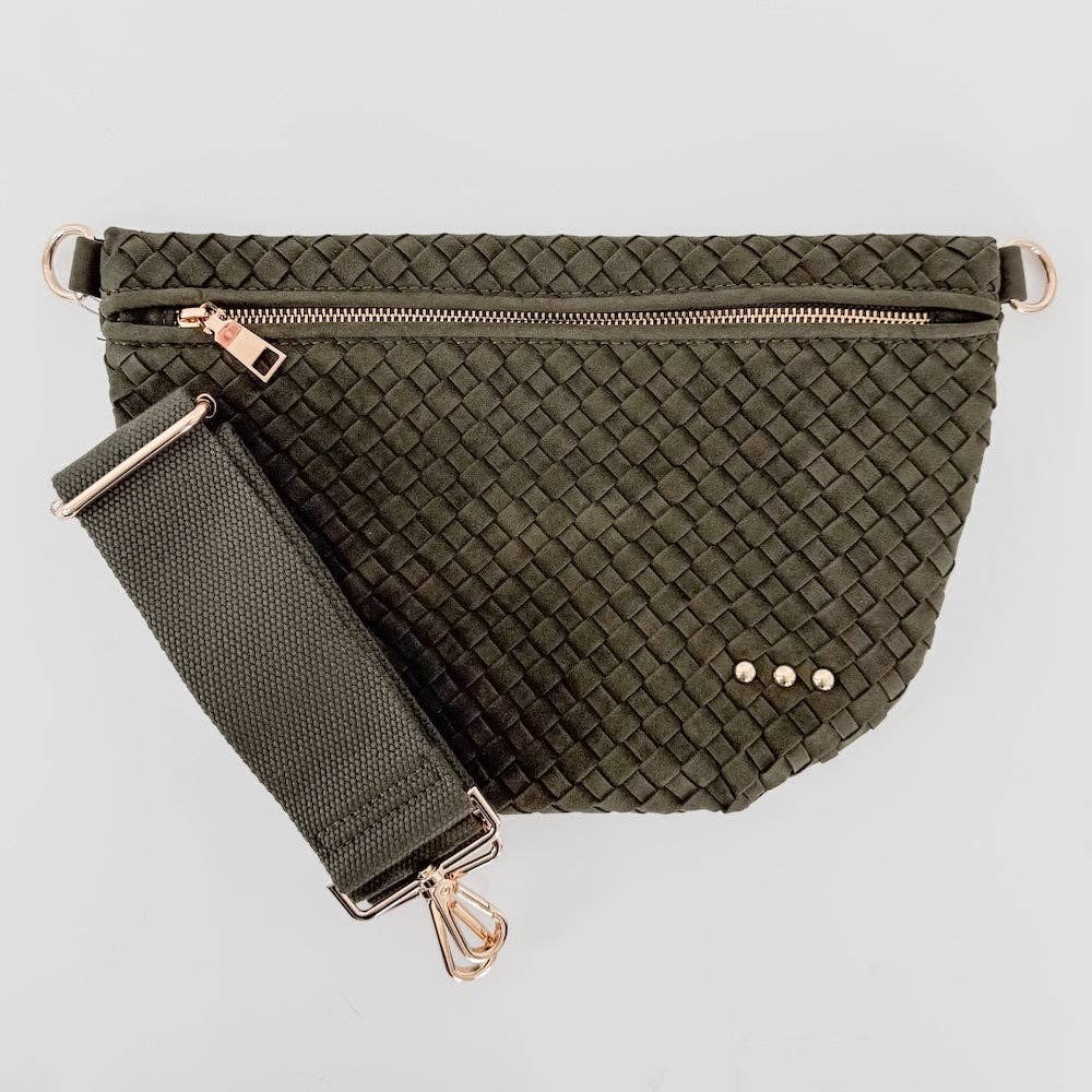 Westin Suede Bum Bag Olive