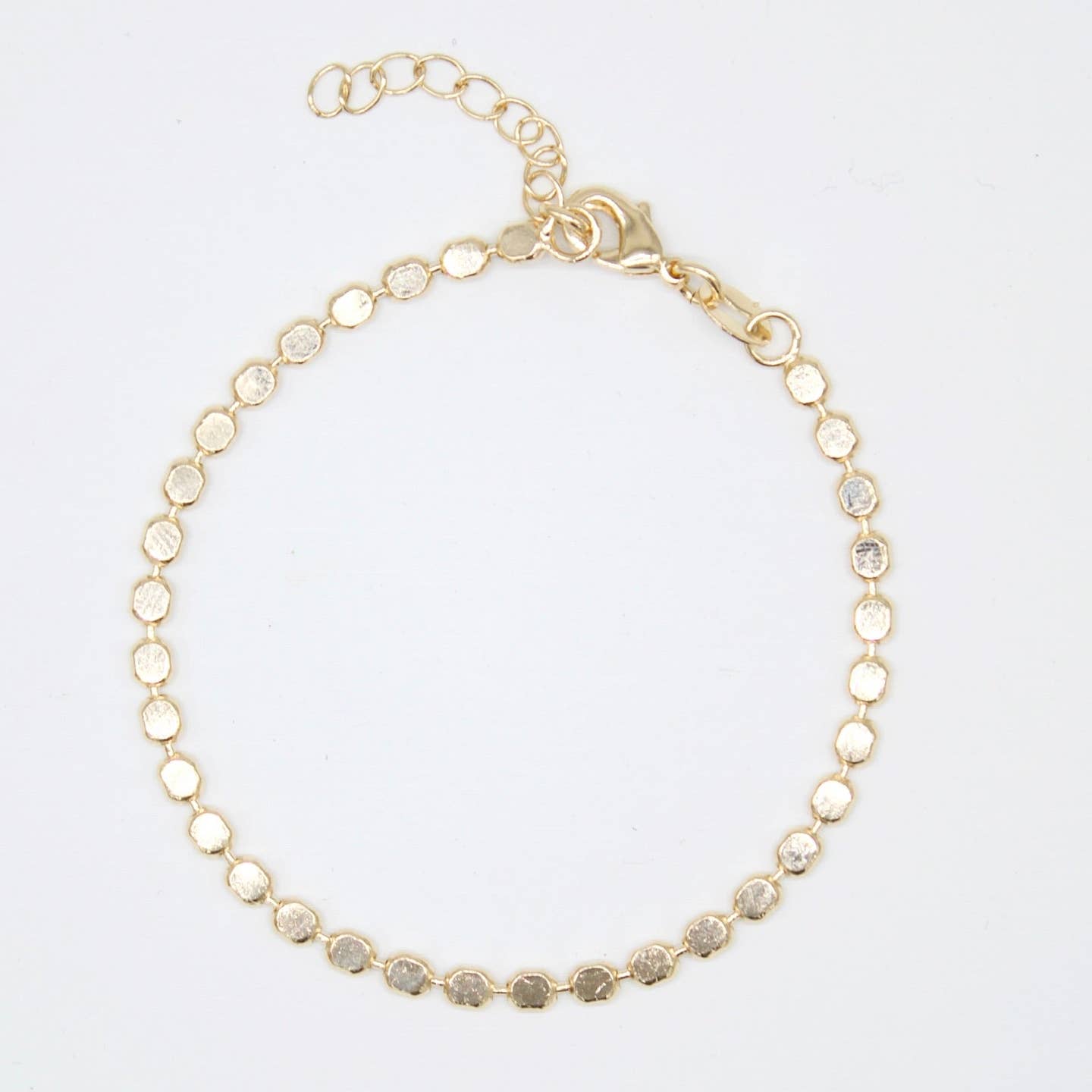 18K Gold Filled Dot Bracelet