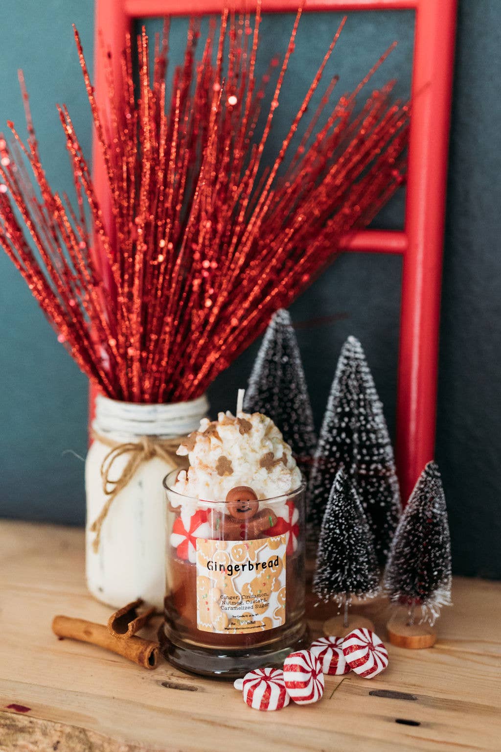 Gingerbread Candle