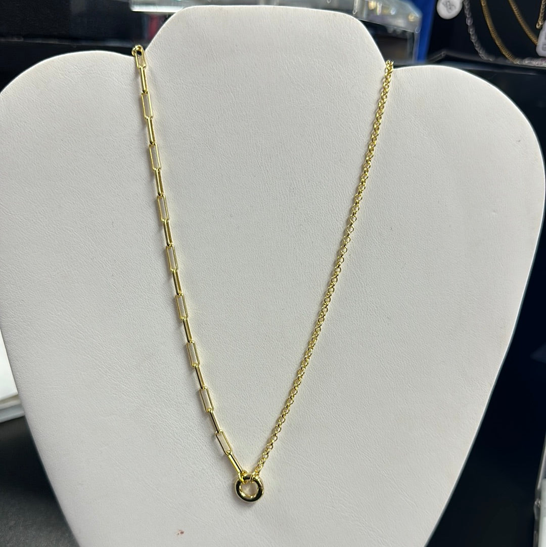 Paperclip Chain Necklace