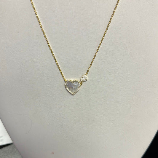 Double Heart Necklace
