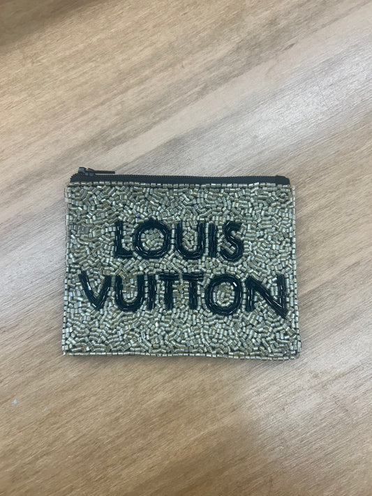 LV Beaded Pouch