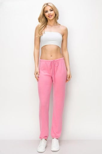 Lazy Daze Sweatpant Pink Cosmos
