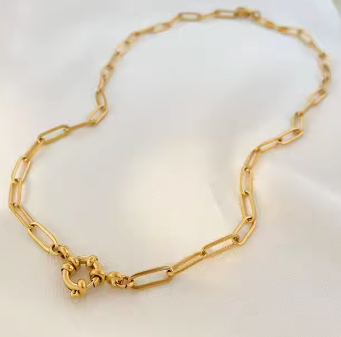 DIY Link Charm Necklace