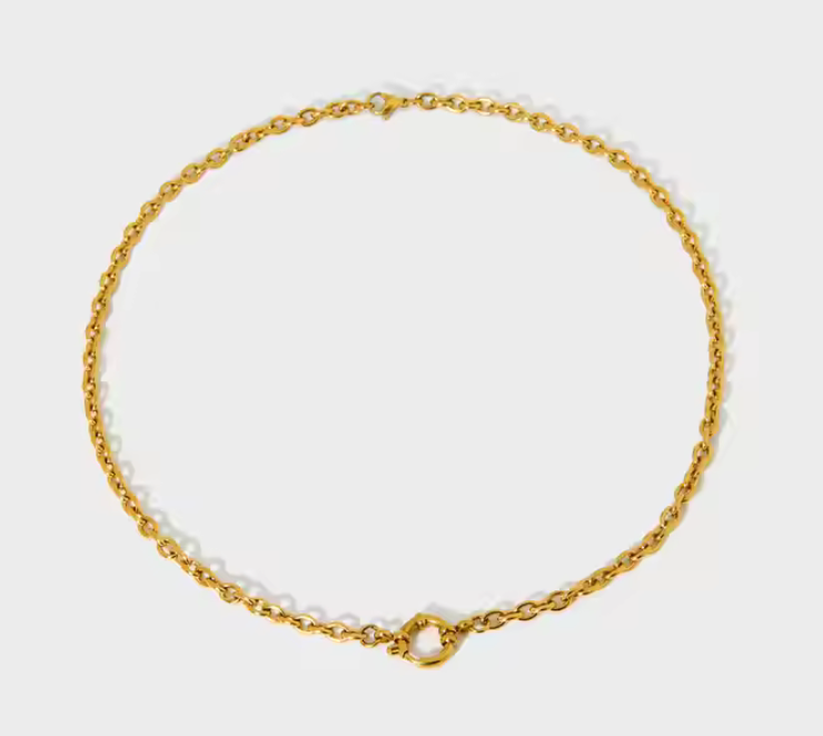DIY Chain Charm Necklace