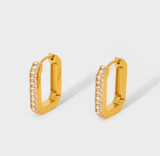 Livy Stone Hoop