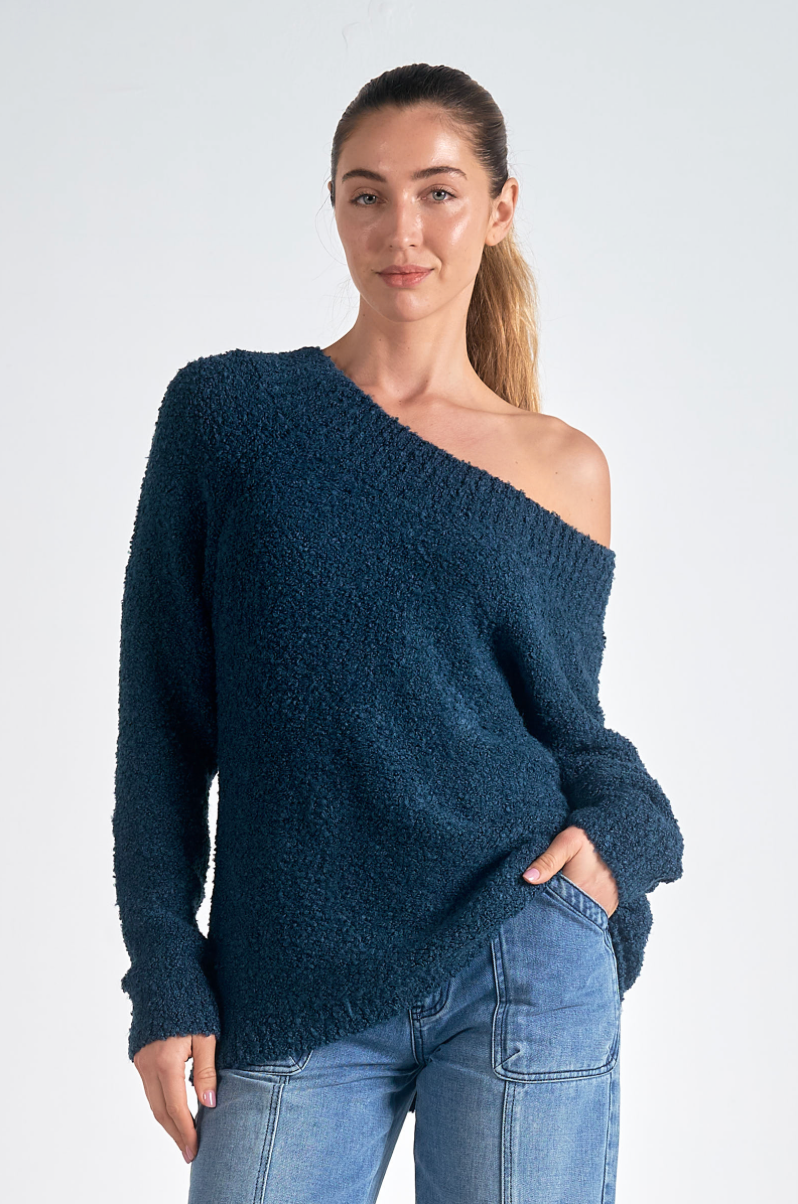 Off the shoulder sweater boutique best sale