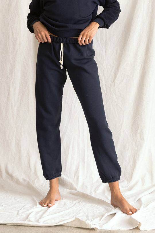 Stevie Sweatpant in Navy