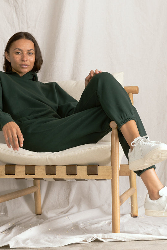 Stevie Sweatpant in Pine