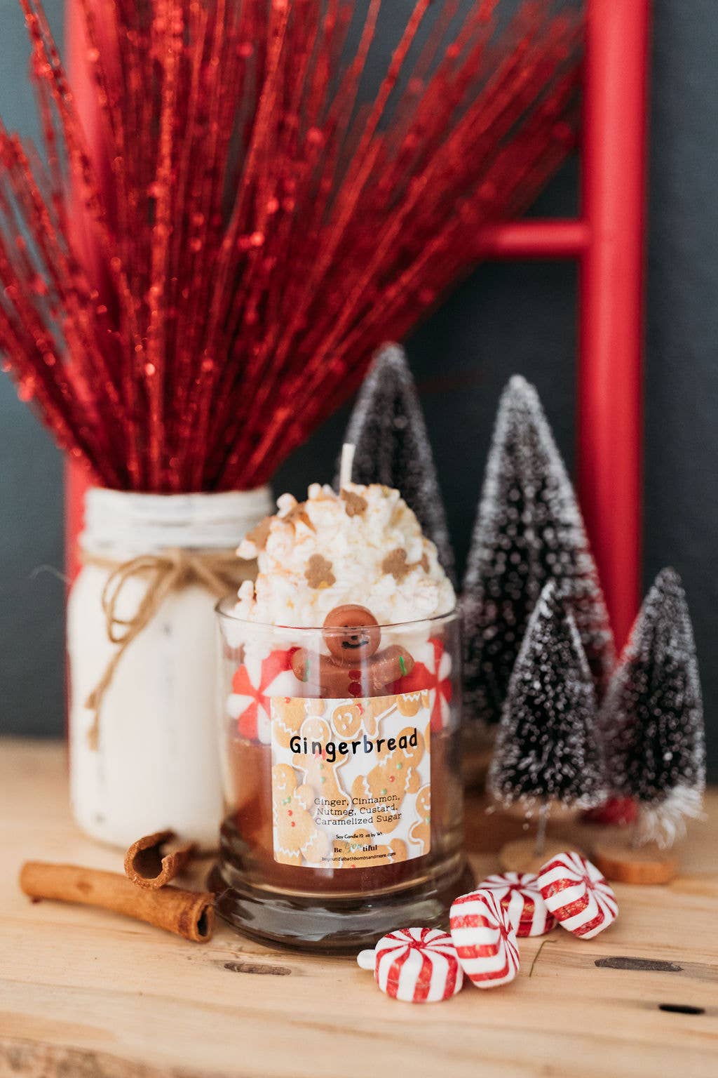 Gingerbread Candle