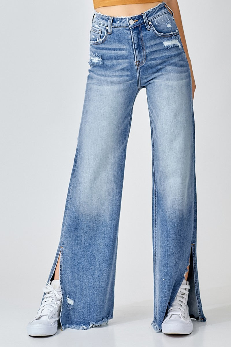 Side Slit High Rise