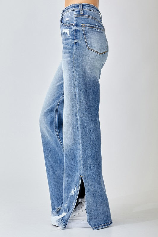 Side Slit High Rise