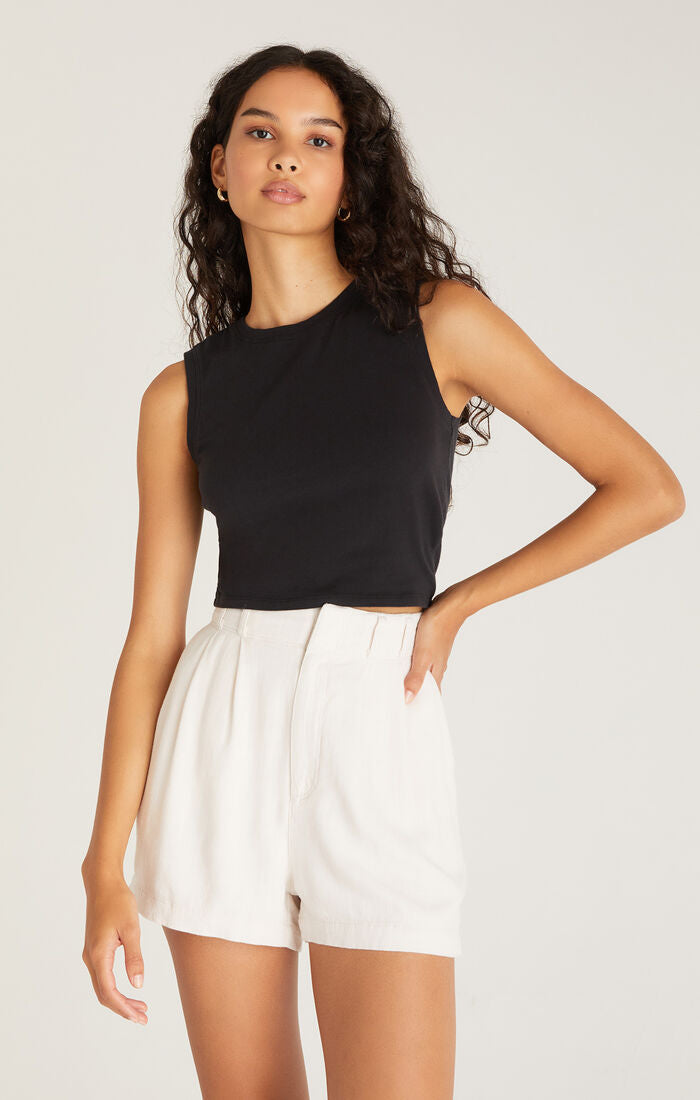 Ivy Tank in Black
