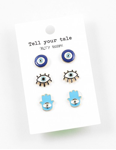 Enamel Evil Eye Pack