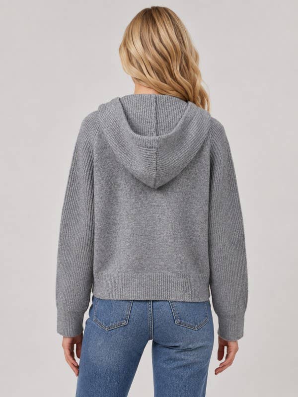 V-Neck Hoodie Sweater