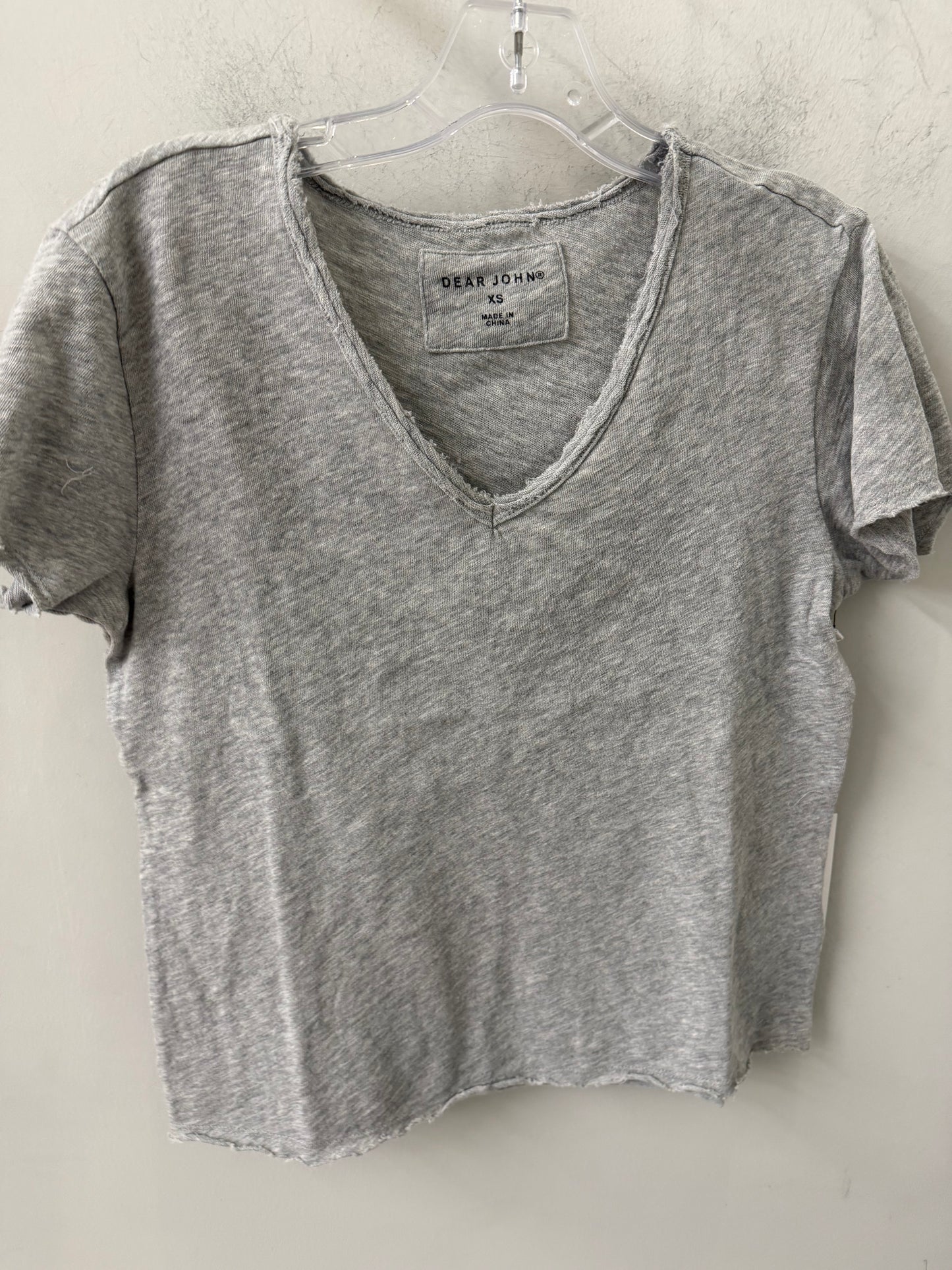 Vanya Slub Tee Heather Grey