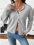 Button Front Cardi