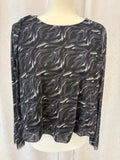 Caspian Mesh Top