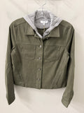 J. Society Olive Suede Jacket