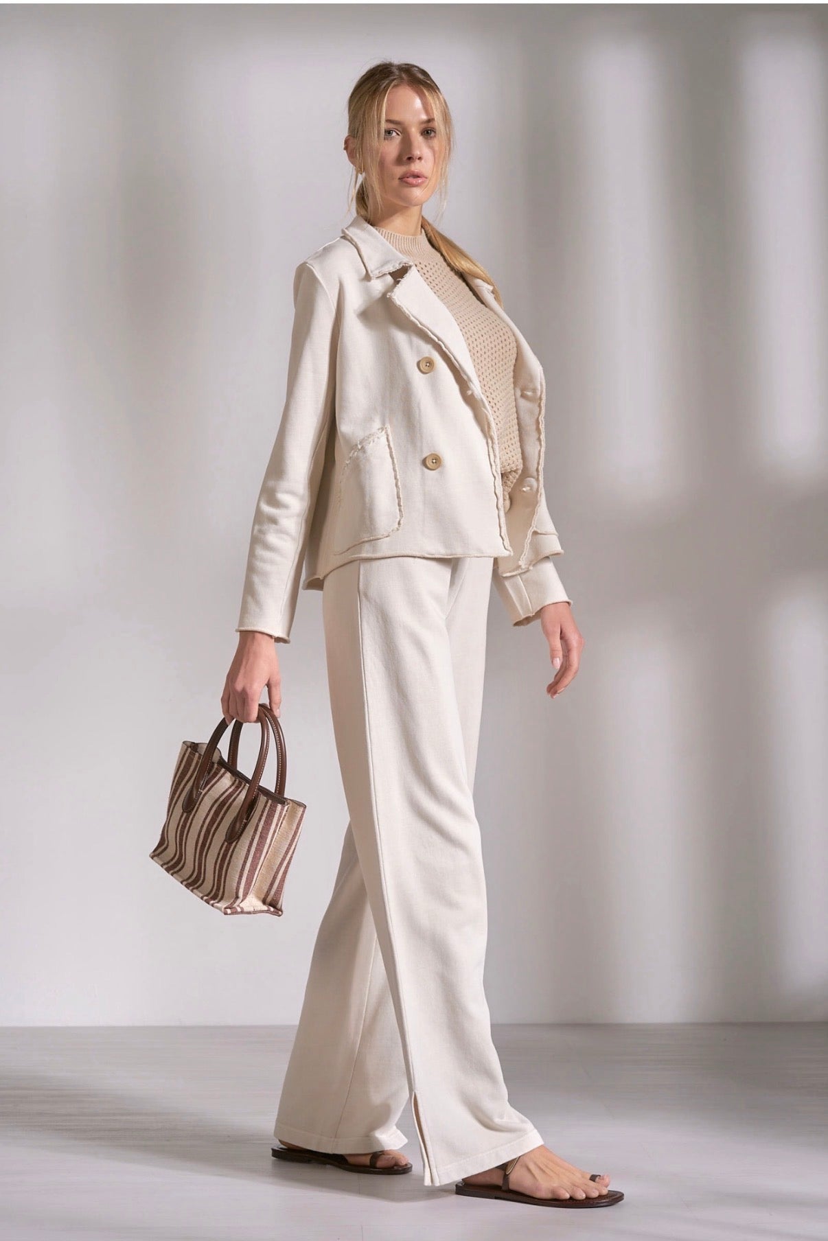 Stone Double Button Jacket