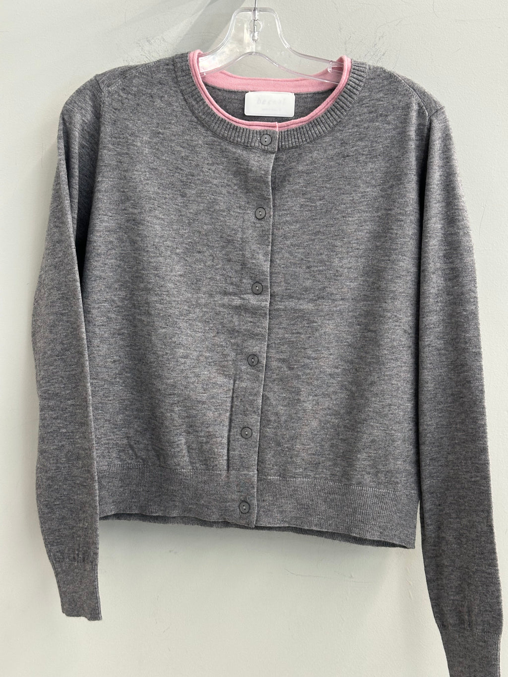 Mock Layered Cardi