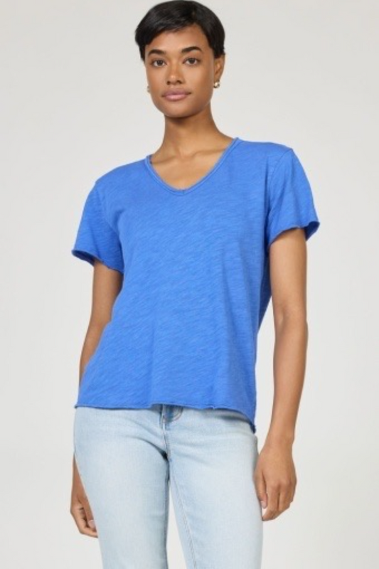 Vanya Slub Tee Dazzling Blue