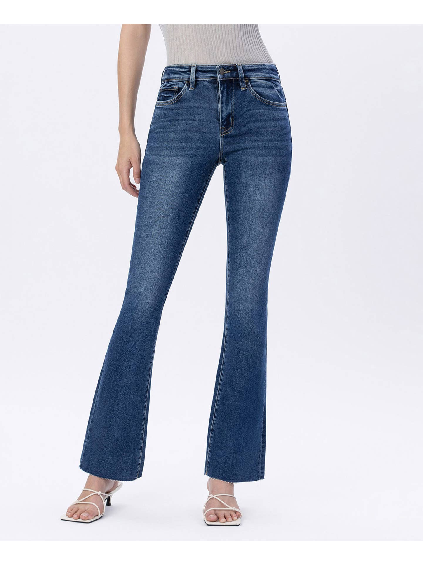Mid Rise Slim Bootcut