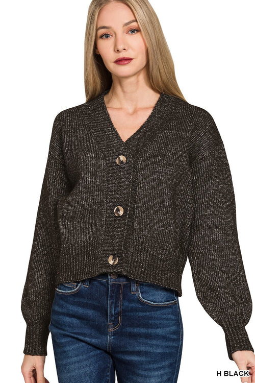Button Front Cardi