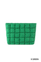 Quilted Pouch Green