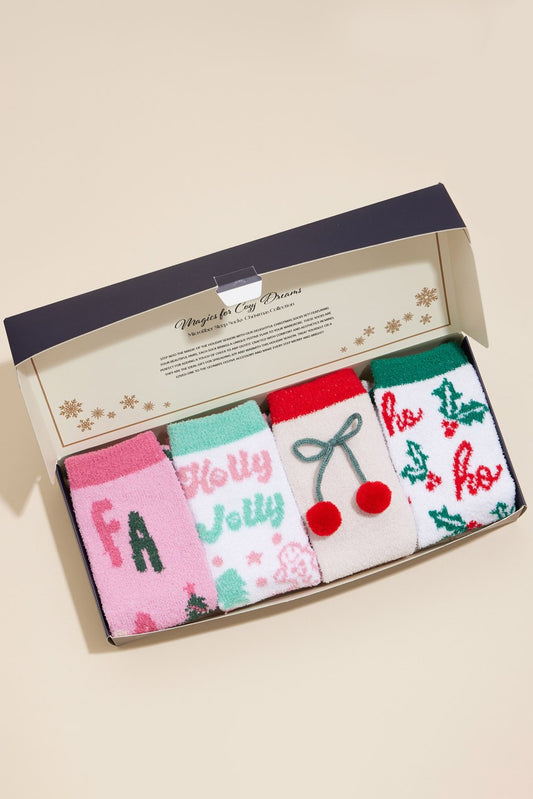 Holly Jolly Bundle Gift Socks Set