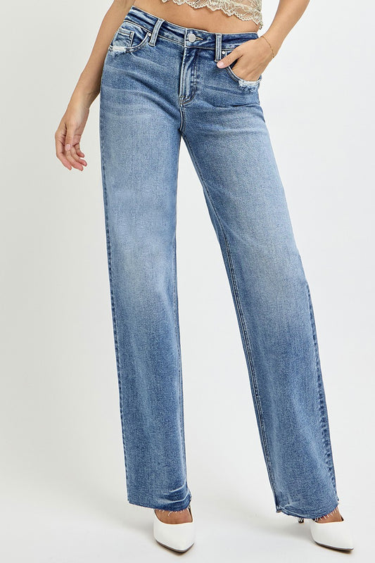 Rosie High Rise Wide Leg Jean