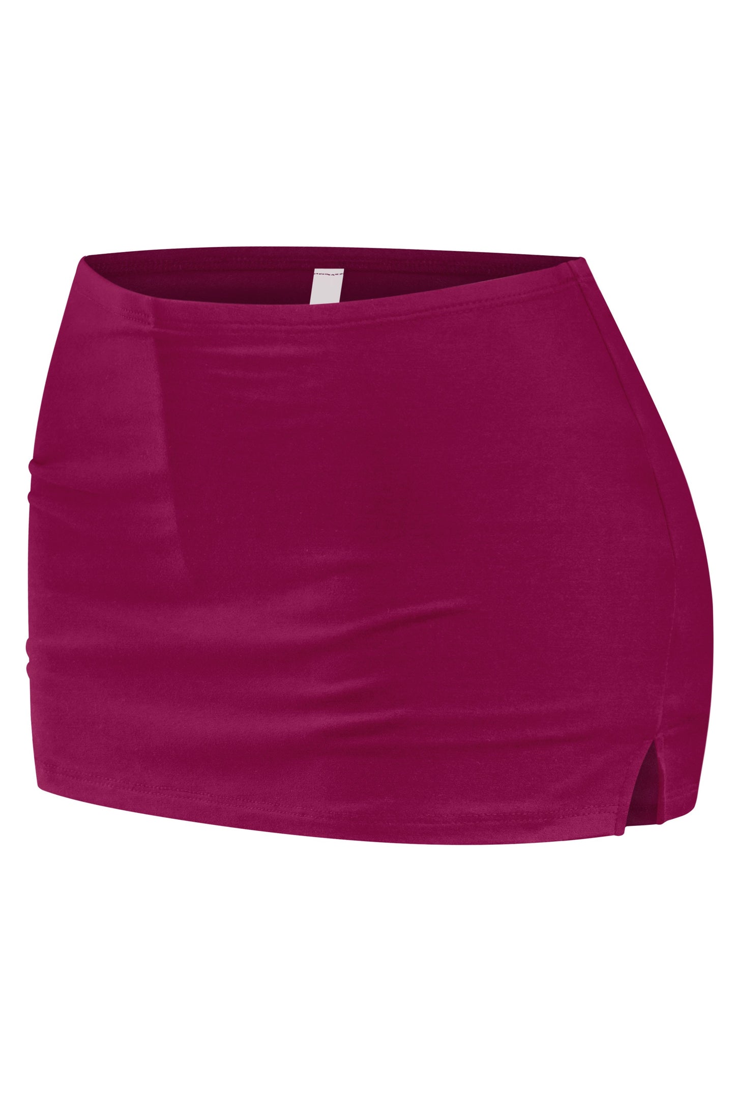 Low waisted skort burgundy