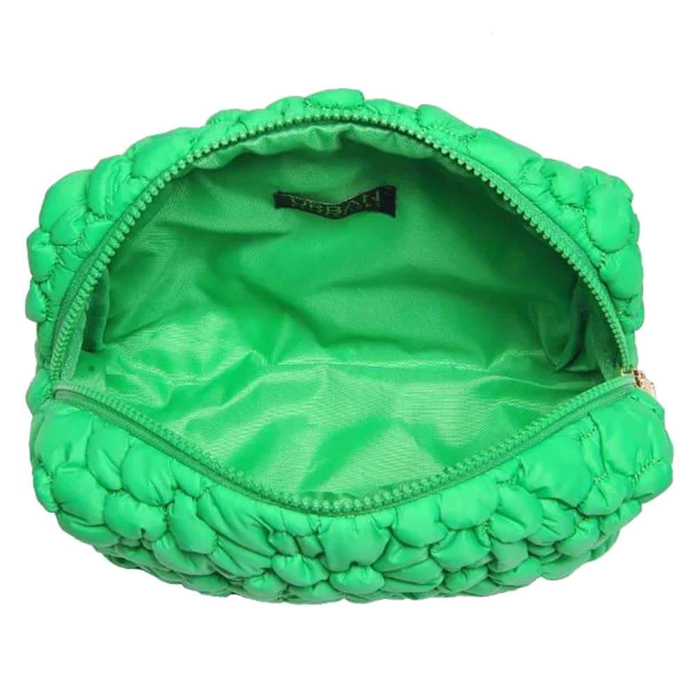 Floral Pouch Green