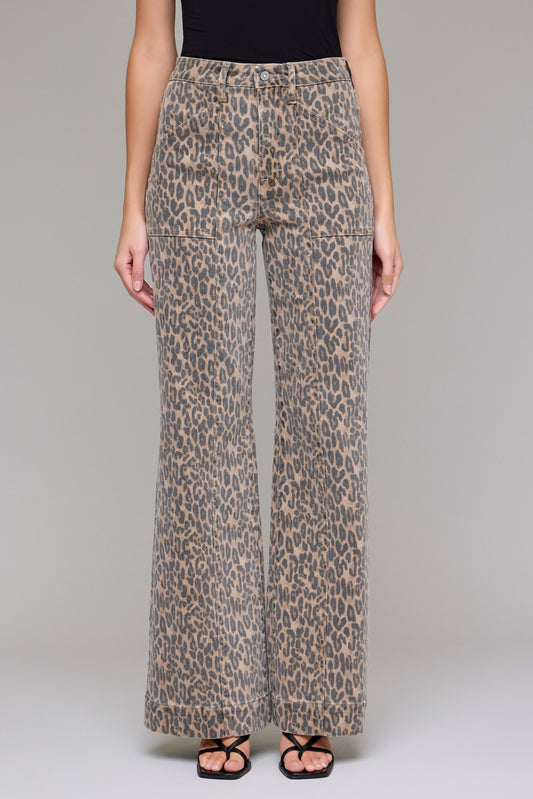 Cheetah Happi Hi Rise Flare
