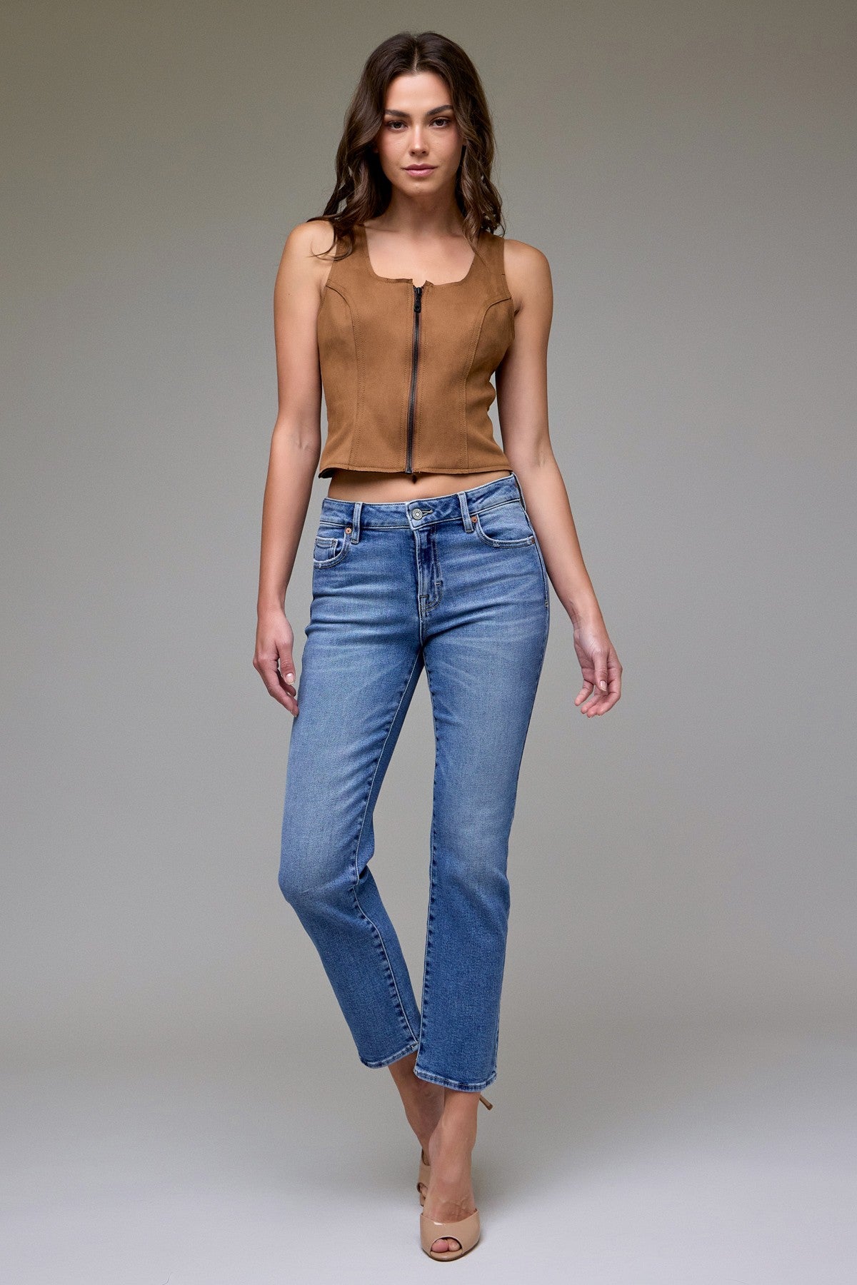 Medium Wash Clean Skinny