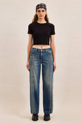Ella Classic Straight With Front Seam