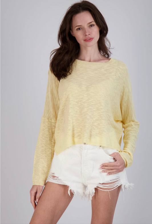 Sandcastle Sweater Pale Yellow