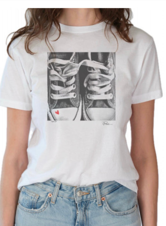 Tied Up Heart Tee
