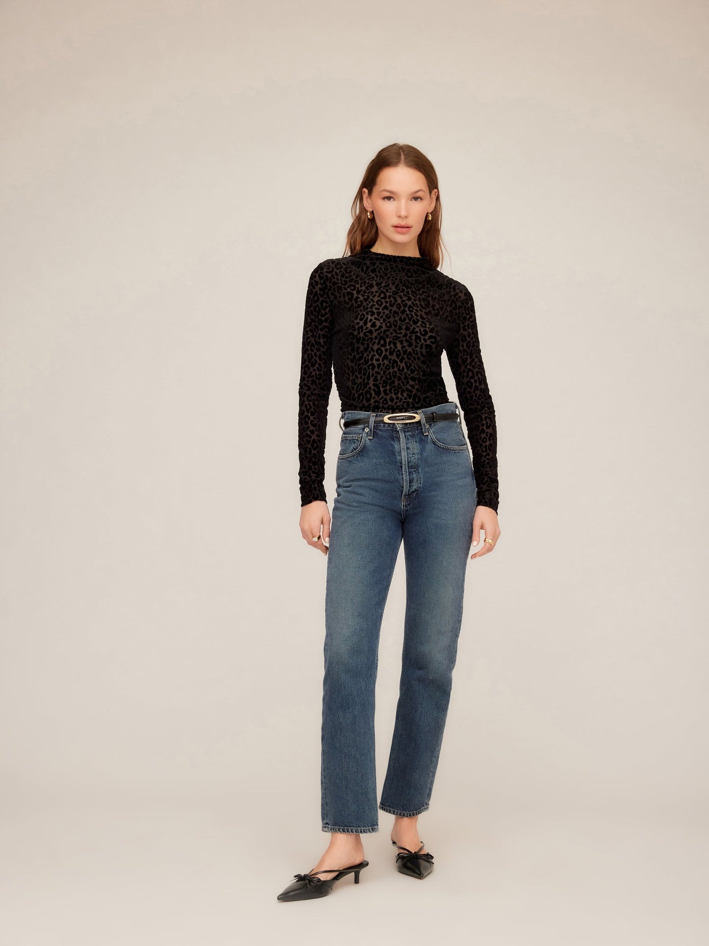 Khami Velvet Burnout Top