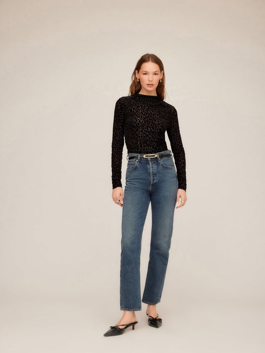 Khami Velvet Burnout Top