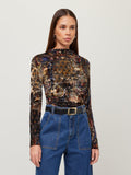 Khami Velvet Burnout Top