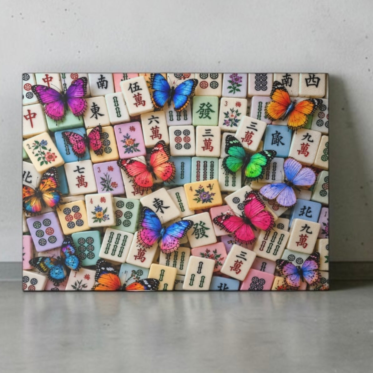 Mahj Butterfly Cutting Board